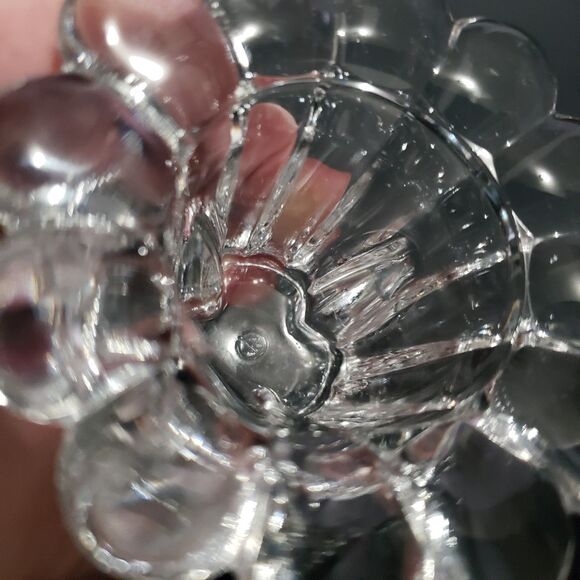 Clear Glass Single Standard Candle Stick Holder 2" - Picture 7 of 7